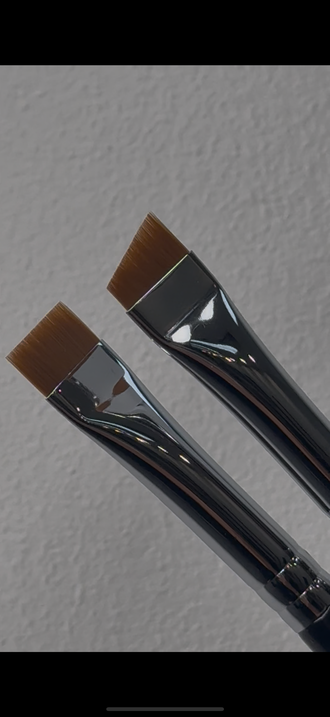 Black Precision Brush Set